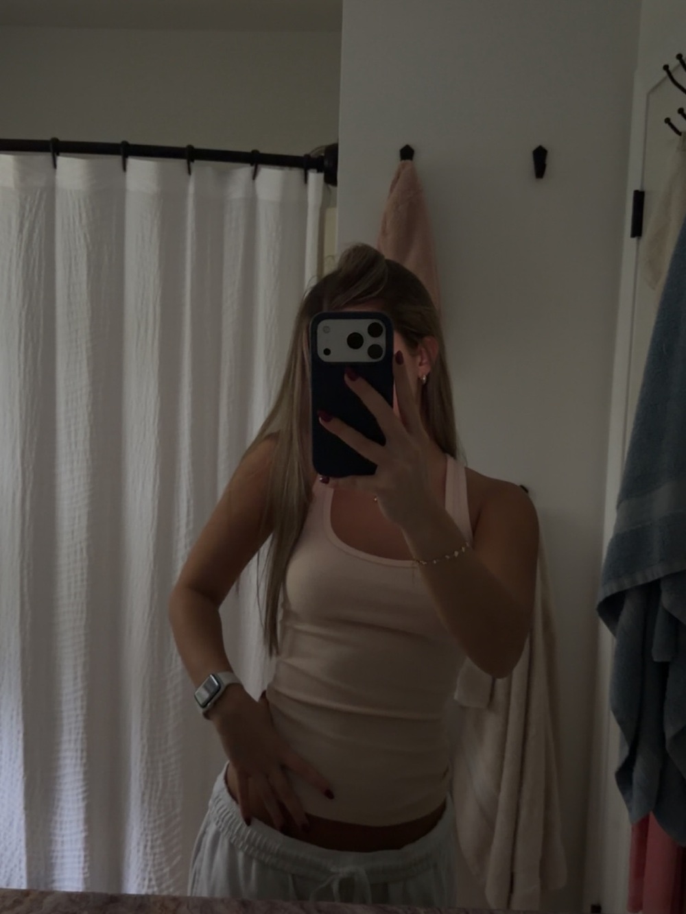 wild fable Ribbed Tank Mini Dress in Light Pink